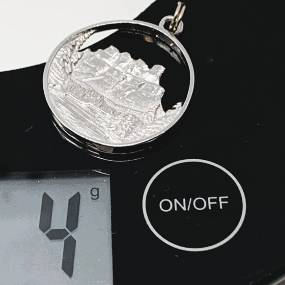 Banff Mount Eisenhower Sterling Silver Charm Pendant - Picture 8 of 8